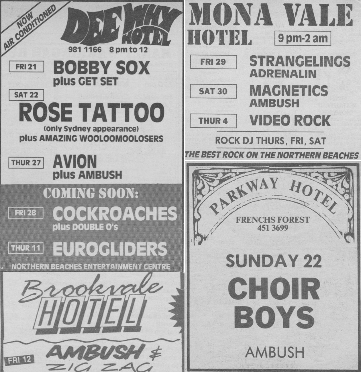 Ambush gigs